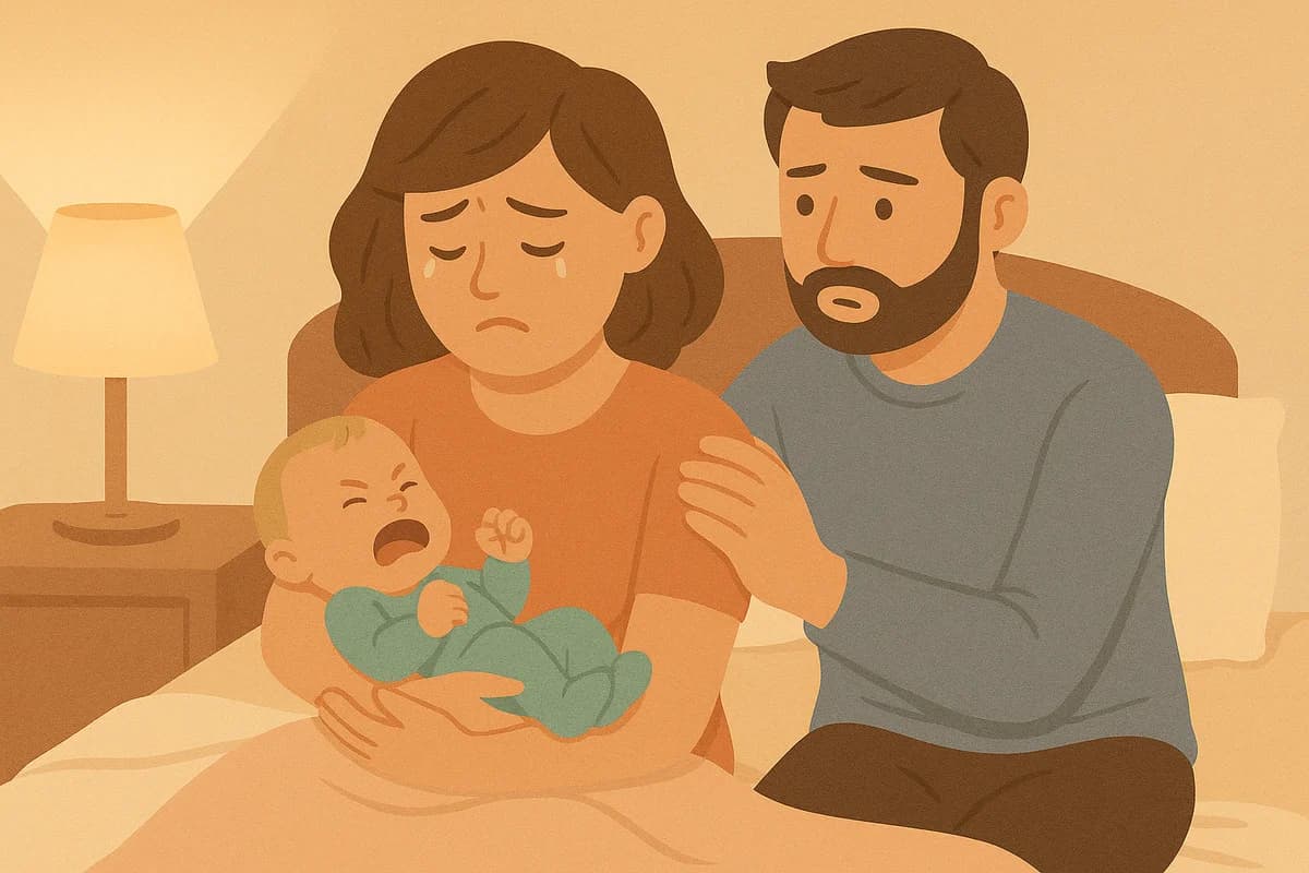 Tristesse après l’accouchement ? Le baby blues expliqué