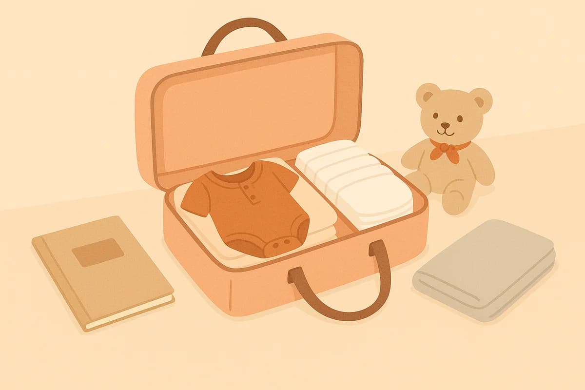 Kliniktasche zur Geburt: Checkliste 2025